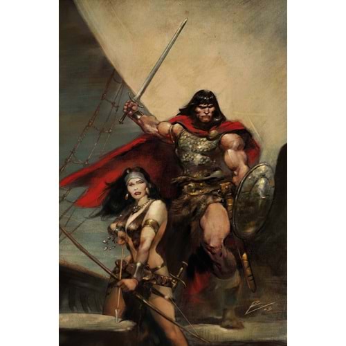 CONAN THE BARBARIAN (2023) # 5 FOC TORRE VIRGIN VARIANT