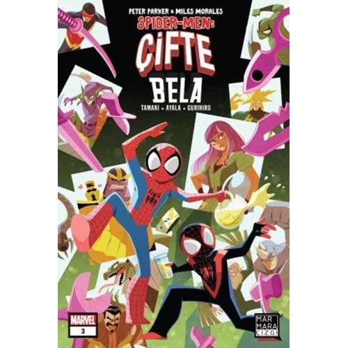 PETER PARKER & MILES MORALES SPIDER-MEN ÇİFTE BELA SAYI 3