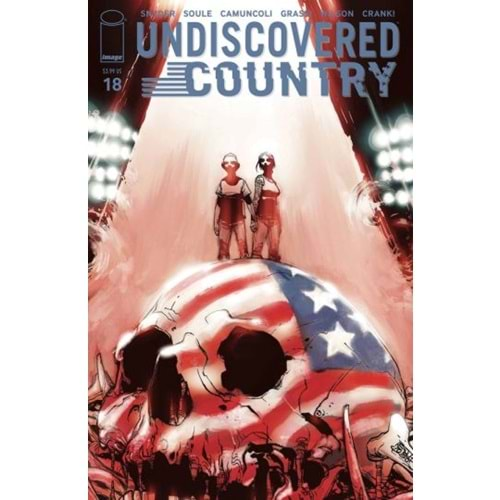 UNDISCOVERED COUNTRY # 18 COVER A CAMUNCOLI