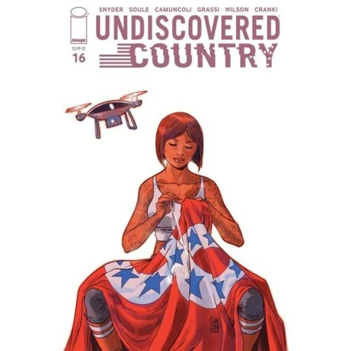 UNDISCOVERED COUNTRY # 16 COVER A CAMUNCOLI