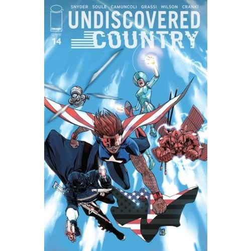 UNDISCOVERED COUNTRY # 14 COVER A CAMUNCOLI