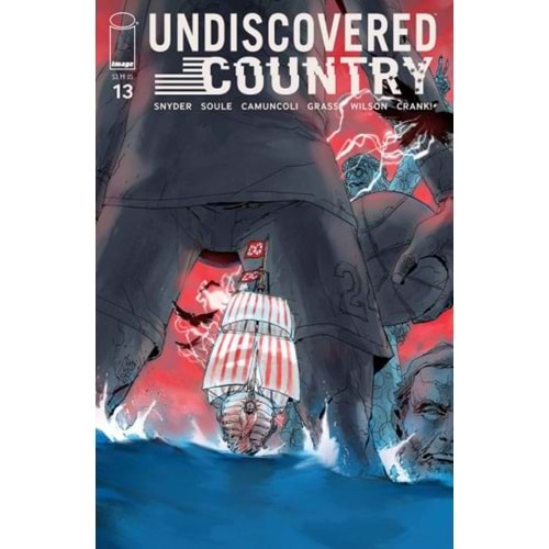 UNDISCOVERED COUNTRY # 13 COVER A CAMUNCOLI