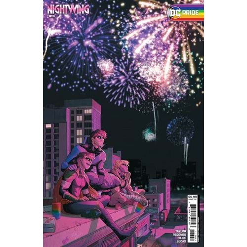 NIGHTWING (2016) # 115 COVER D BRUKA JONES DC PRIDE 2024 CARD STOCK VARIANT