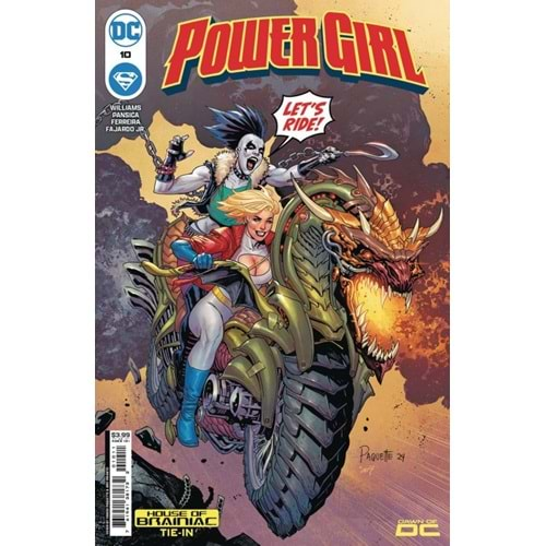 POWER GIRL (2023) # 10 COVER A YANICK PAQUETTE (HOUSE OF BRAINIAC)