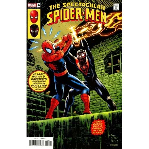 SPECTACULAR SPIDER-MEN # 4 ETHAN YOUNG HOMAGE VARIANT