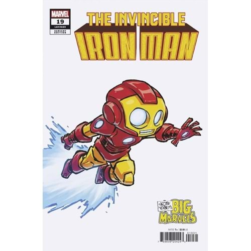 INVINCIBLE IRON MAN (2023) # 19 SKOTTIE YOUNG BIG MARVEL VARIANT