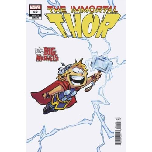 IMMORTAL THOR # 12 SKOTTIE YOUNG BIG MARVEL VARIANT