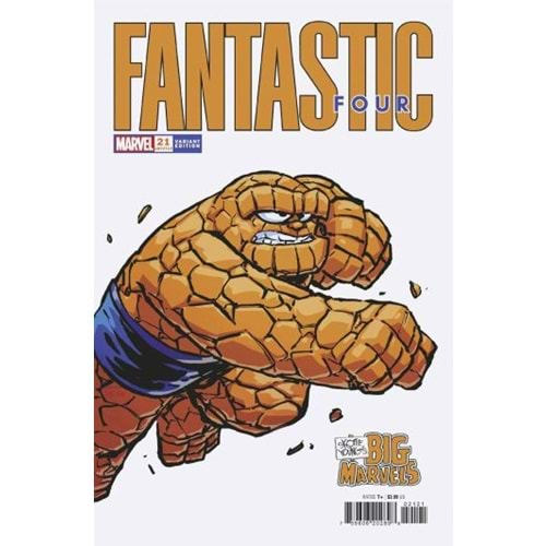 FANTASTIC FOUR (2022) # 21 SKOTTIE YOUNG BIG MARVEL VARIANT