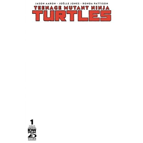 TEENAGE MUTANT NINJA TURTLES (2024) # 1 COVER G BLANK