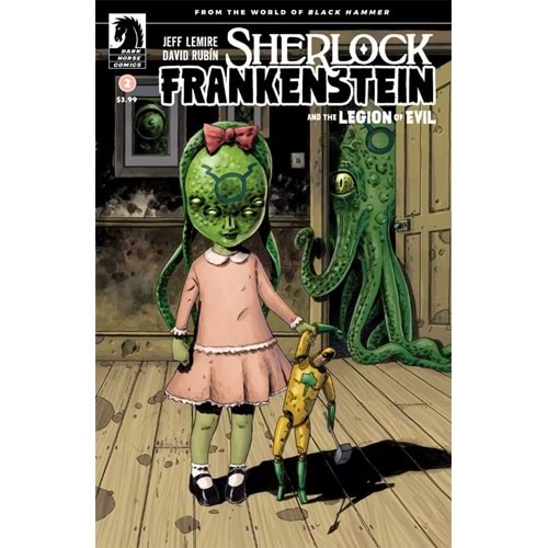 SHERLOCK FRANKENSTEIN AND THE LEGION OF EVIL # 2 COVER B ORMSTON