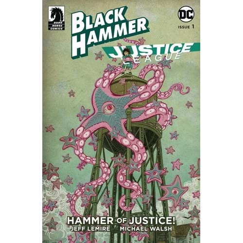 BLACK HAMMER JUSTICE LEAGUE # 1 COVER E SHIMIZU