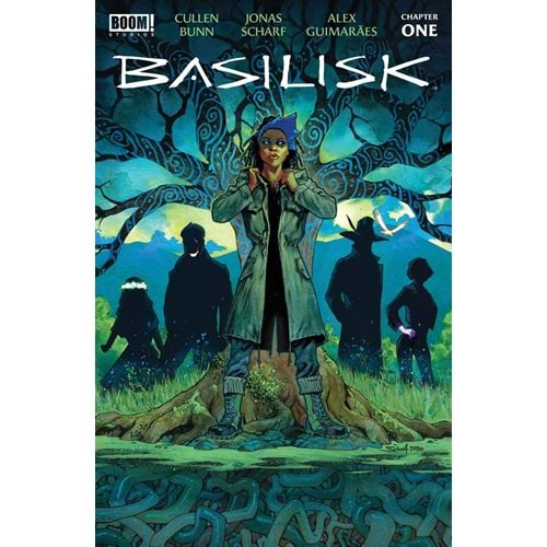 BASILISK # 1 COVER A SCHARF