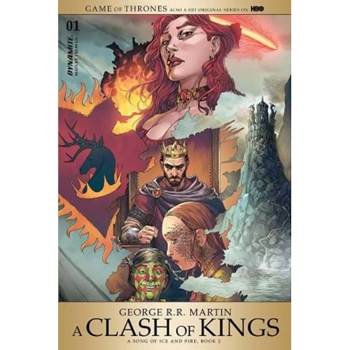 GAME OF THRONES CLASH OF KINGS # 1 COVER A MILLER