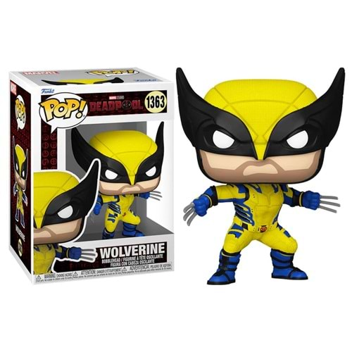 FUNKO POP MARVEL DEADPOOL WOLVERINE BOBBLE HEAD