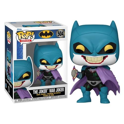 FUNKO POP DC COMICS THE JOKER WAR JOKER