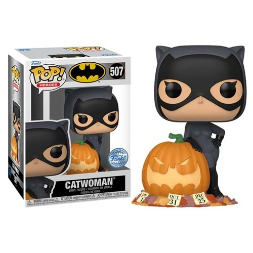 FUNKO POP DC BATMAN CATWOMAN WITH PUMPKIN SPECIAL EDITION