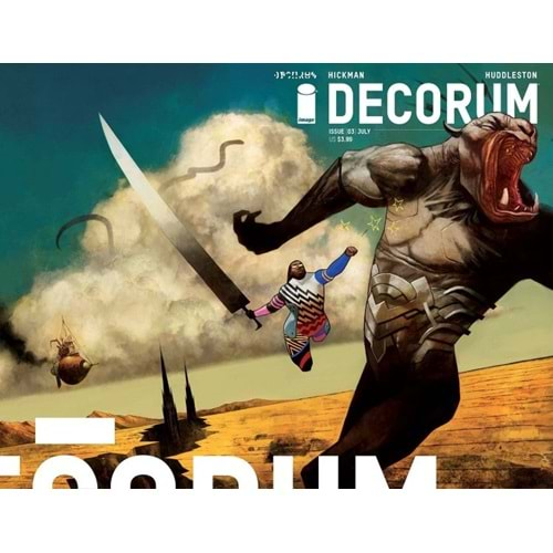 DECORUM # 3 COVER A HUDDLESTON