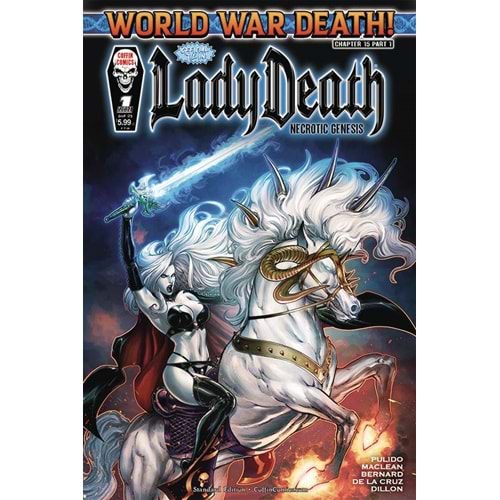 LADY DEATH NECROTIC GENESIS # 1 (OF 2) COVER A BERNARD STANDARD F