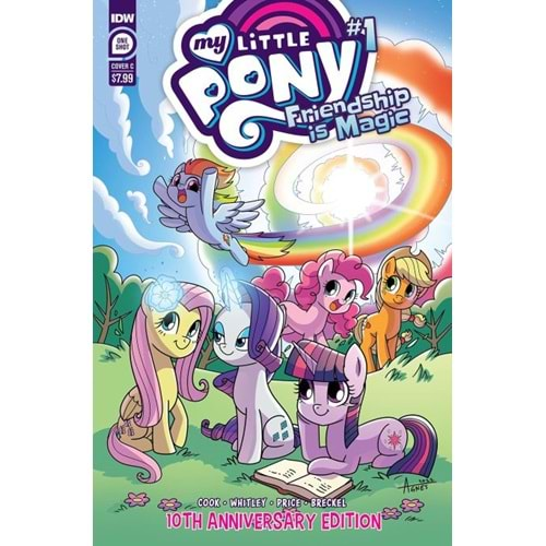 MY LITTLE PONY FRIENDSHIP IS MAGIC 10TH ANNIVERSARY EDITION # 1 (ONE-SHOT) COVER C GARBOWSKA