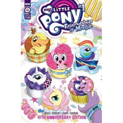 MY LITTLE PONY FRIENDSHIP IS MAGIC 10TH ANNIVERSARY EDITION # 1 (ONE-SHOT) COVER A MEBBERSON