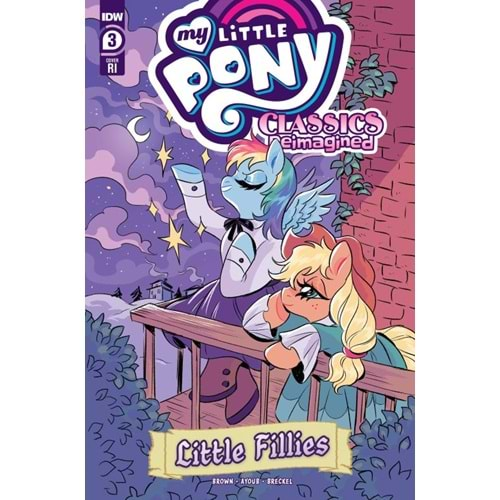 MY LITTLE PONY CLASSICS REIMAGINED LITTLE FILLIES # 3 COVER RI 1:10 BOUSAMRA VARIANT