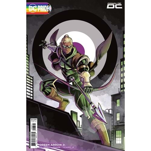 GREEN ARROW (2023) # 3 COVER C LUCIANO VECCHIO DC PRIDE CARD STOCK VARIANT
