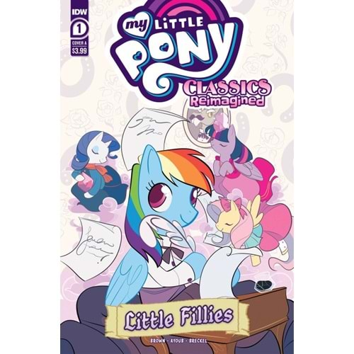 MY LITTLE PONY CLASSICS REIMAGINED LITTLE FILLIES # 1 COVER A AYOUB