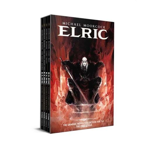 MICHAEL MOORCOCK ELRIC HC BOX SET