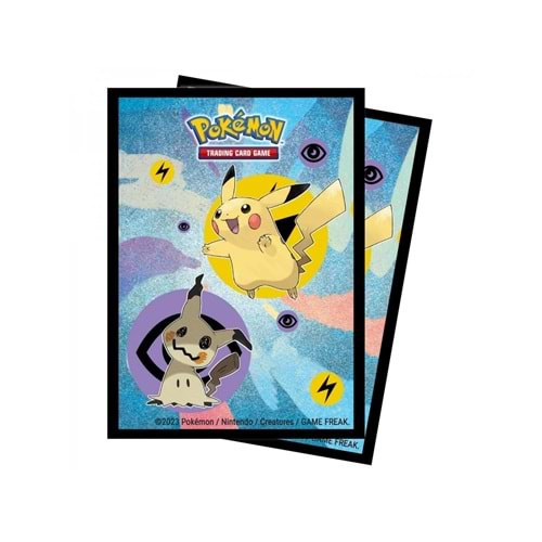 ULTRA PRO POKEMON PIKACHU MIMIKYU TEMALI 65 ADET SLEEVE KART KORUYUCU