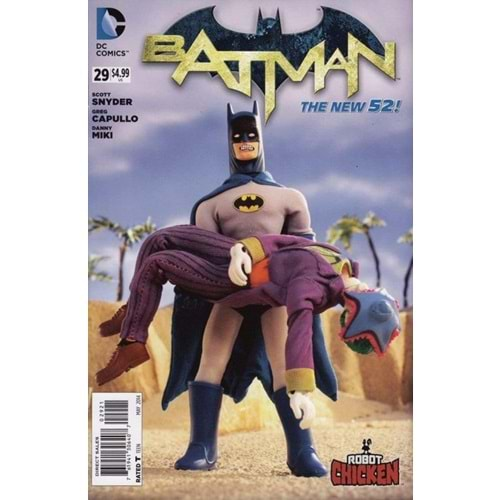 BATMAN (2011) # 29 1:25 ROBOT CHICKEN VARIANT