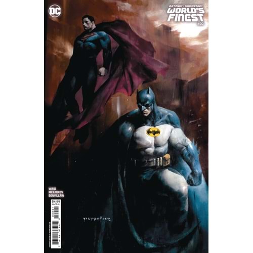 BATMAN SUPERMAN WORLDS FINEST (2022) # 30 COVER B PUPPETEER LEE CARD STOCK VARIANT