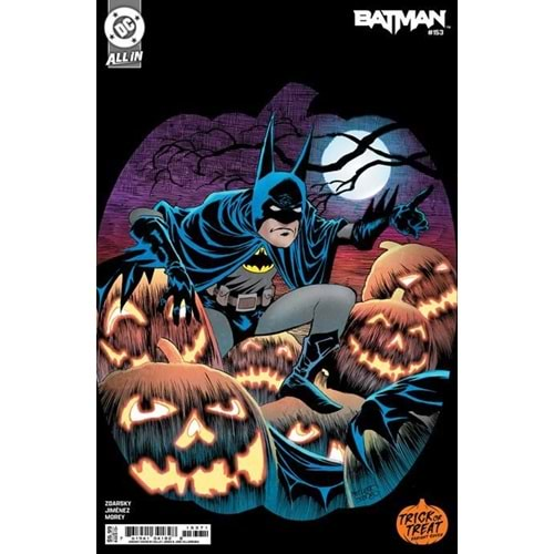 BATMAN (2016) # 153 COVER D KELLEY JONES TRICK OR TREAT CARD STOCK VARIANT