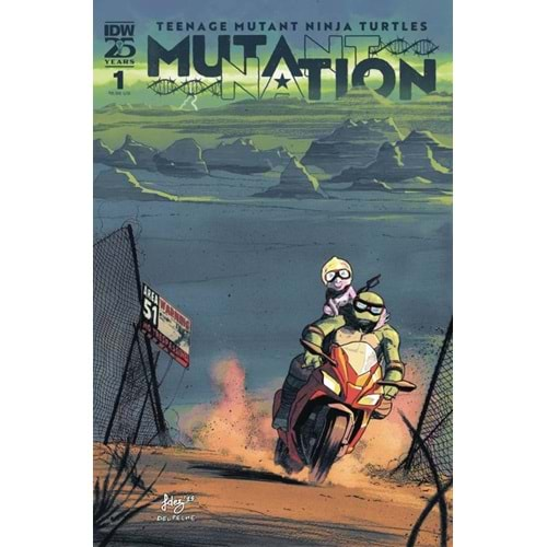 TMNT MUTANT NATION # 1 COVER A FERNANDEZ