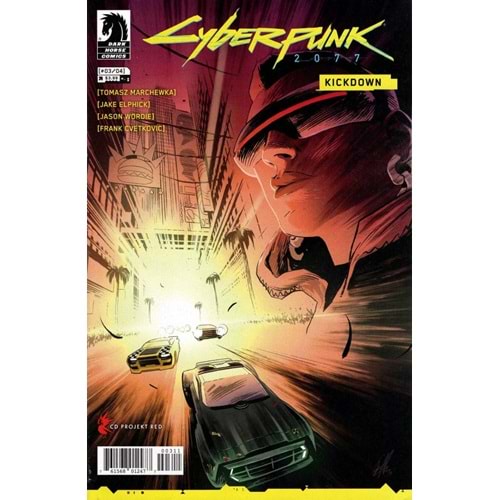 CYBERPUNK 2077 KICKDOWN # 3 COVER A ELPHICK