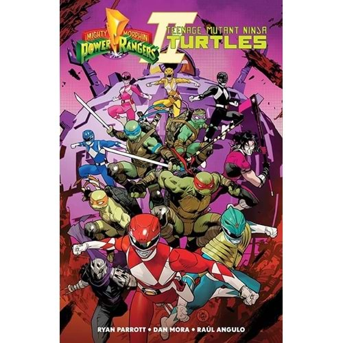 MIGHTY MORPHIN POWER RANGERS TEENAGE MUTANT NINJA TURTLES II TPB