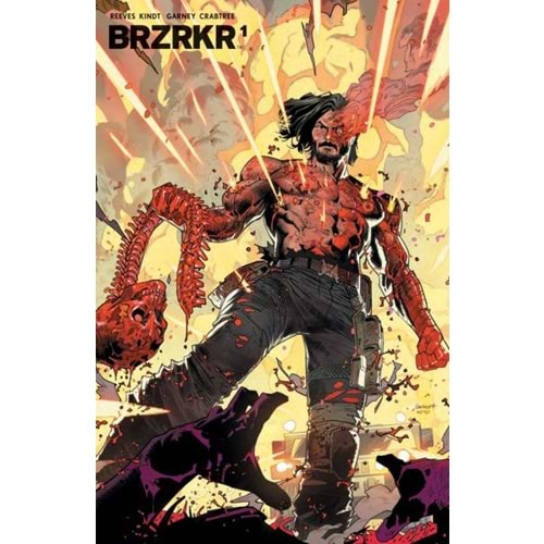 BRZRKR (BERZERKER) # 1 THIRD PRINTING FOIL MORA