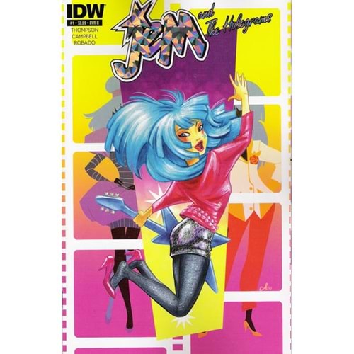 JEM AND THE HOLOGRAMS (2015) # 1 COVER B MEBBERSON