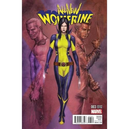 ALL NEW WOLVERINE # 3 1:25 CHOI VARIANT