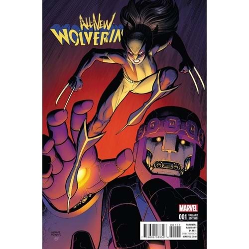 ALL NEW WOLVERINE # 1 1:25 ADAMS VARIANT