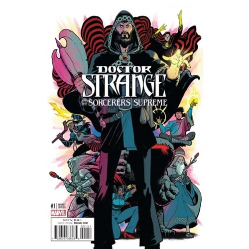 DOCTOR STRANGE AND THE SORCERERS SUPREME # 1 1:25 RODRIGUEZ VARIANT