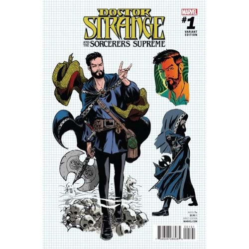 DOCTOR STRANGE AND THE SORCERERS SUPREME # 1 1:15 RODRIGUEZ DESIGN VARIANT