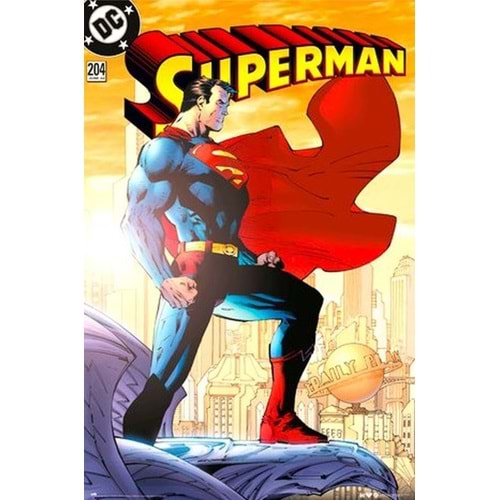 SUPERMAN #204 JIM LEE POSTER