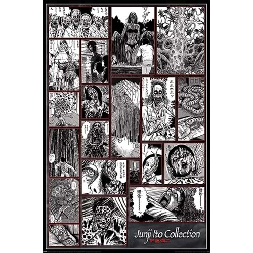 JUNJI ITO COLLECTION OF THE MACABRE POSTER