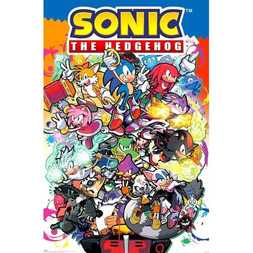 SONIC CHARACTERS POSTER