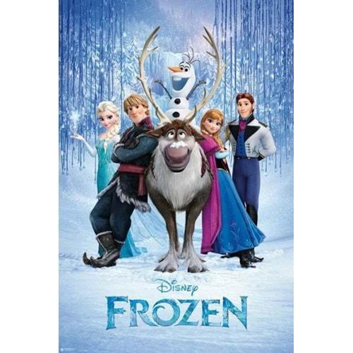 FROZEN CHARACTERS POSTER