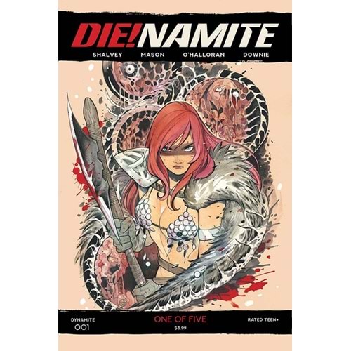 DIE!NAMITE # 1 COVER D MOMOKO RED SONJA