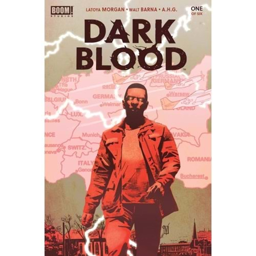 DARK BLOOD # 1 (OF 6) COVER A DE LANDRO