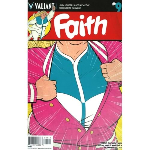 FAITH (2016 SECOND SERIES) # 9 COVER A KANO