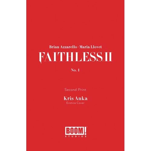 FAITHLESS II # 1-6 COVER B EROTICA CONNECTING VARIANT TAM SET