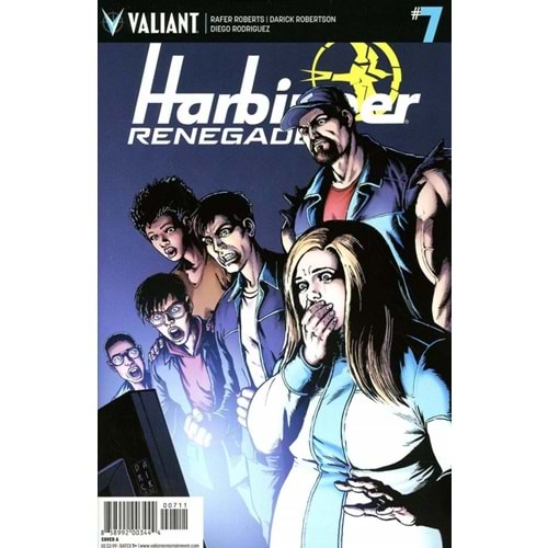 HARBINGER RENEGADE # 7 COVER A ROBERTSON